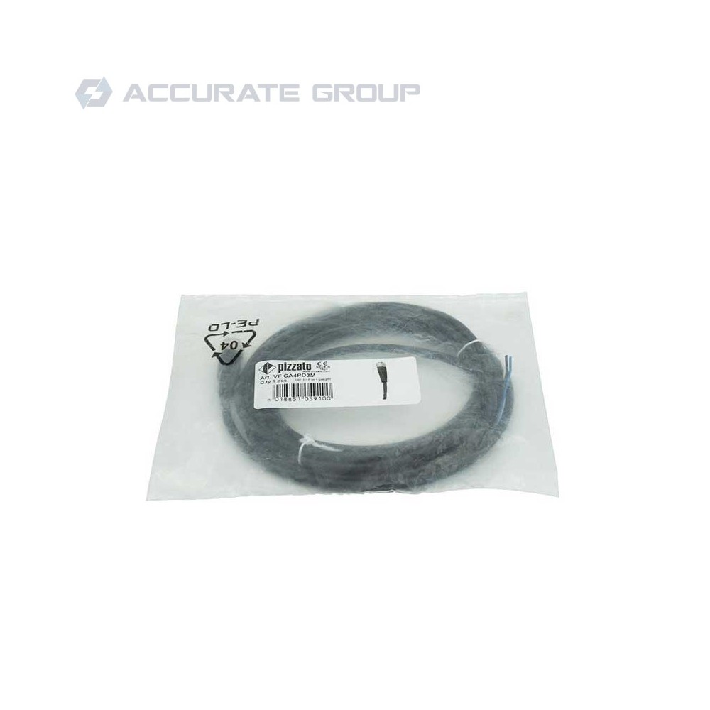 Złącze elektryczne M12 (mom) Pizzato VF CA4PD3M