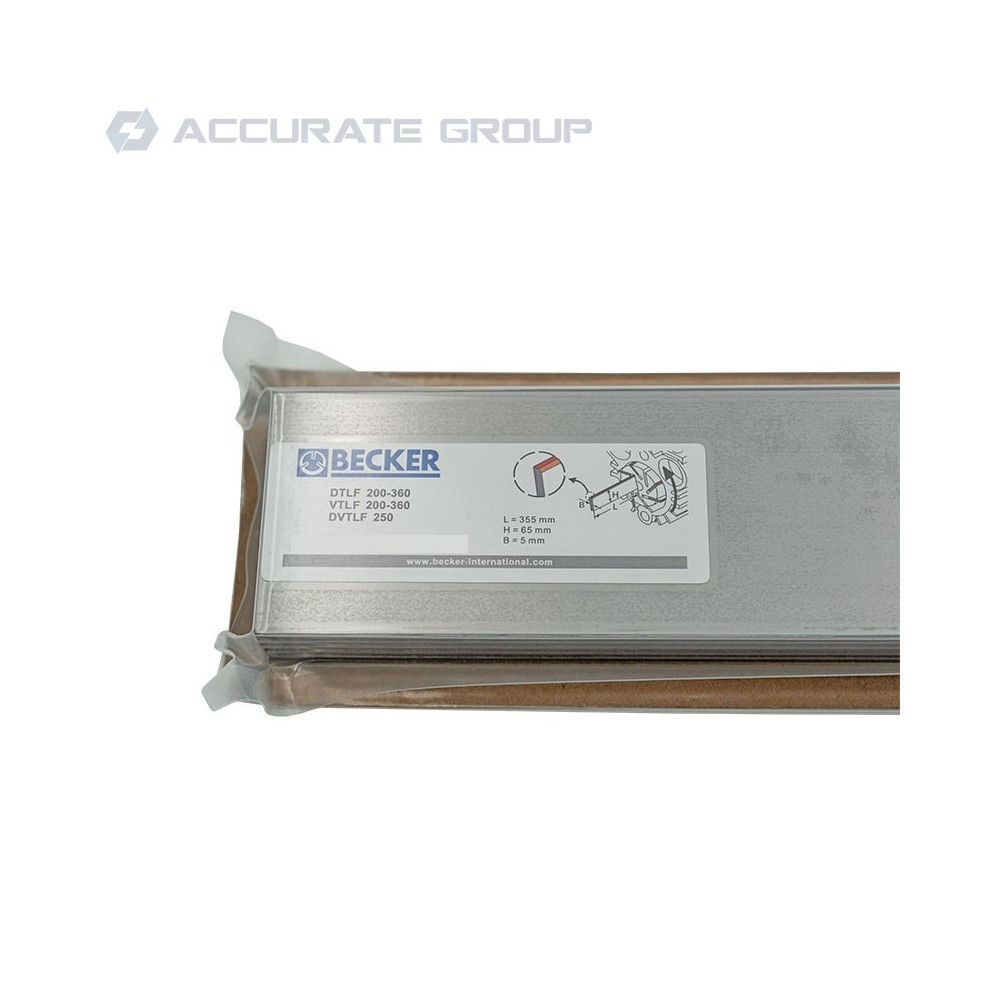 Łopatki grafitowe Becker 90133400004, 240 mm, WN124-031
