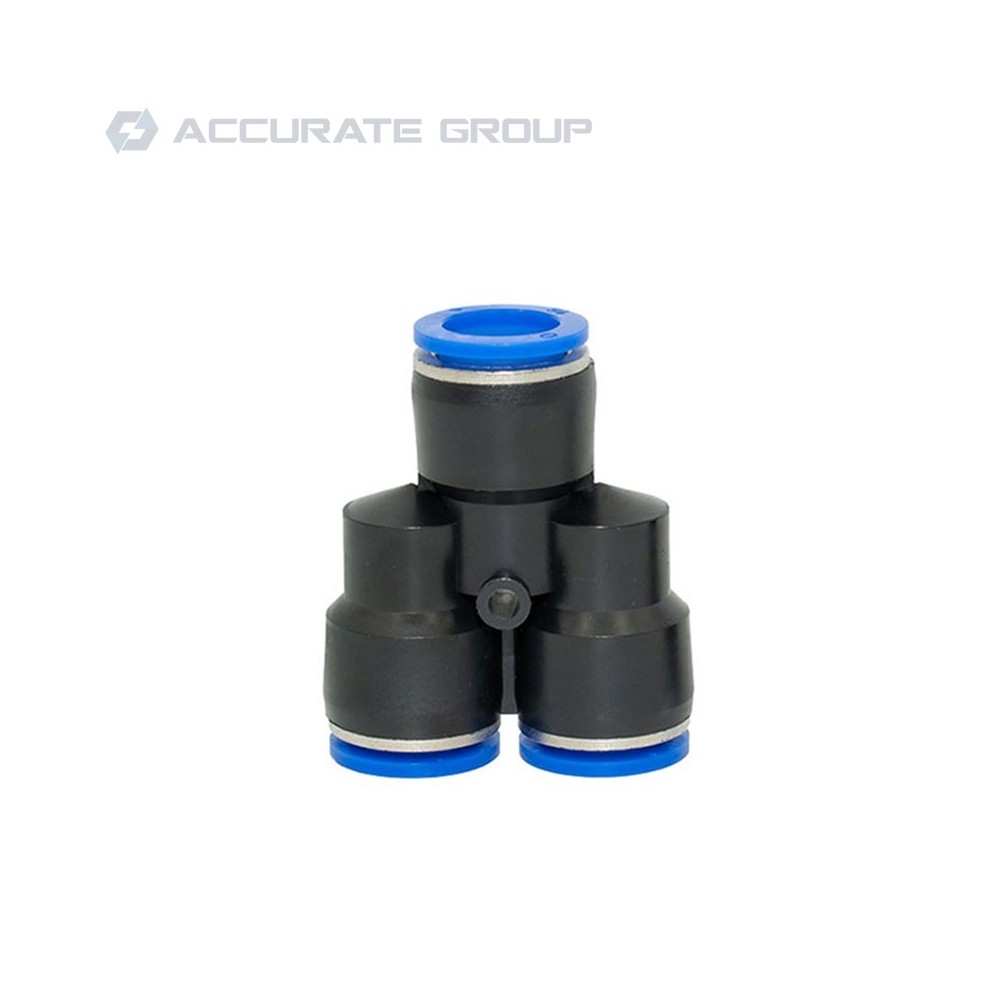 Złączka pneumatyczna trójnik wtykowy „Y” 10 mm – TWY.10