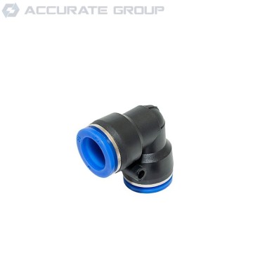 Złączka pneumatyczna wtykowa kątowa 6 mm - ZWK.06