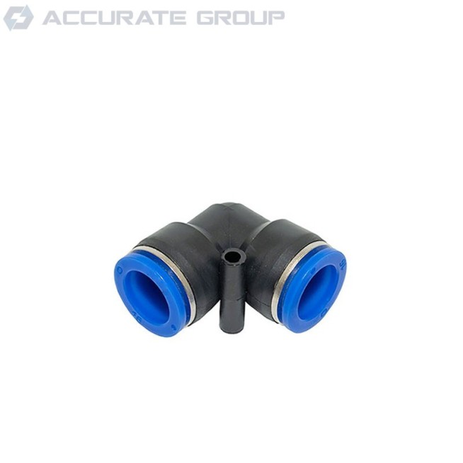 Złączka pneumatyczna wtykowa kątowa 6 mm - ZWK.06