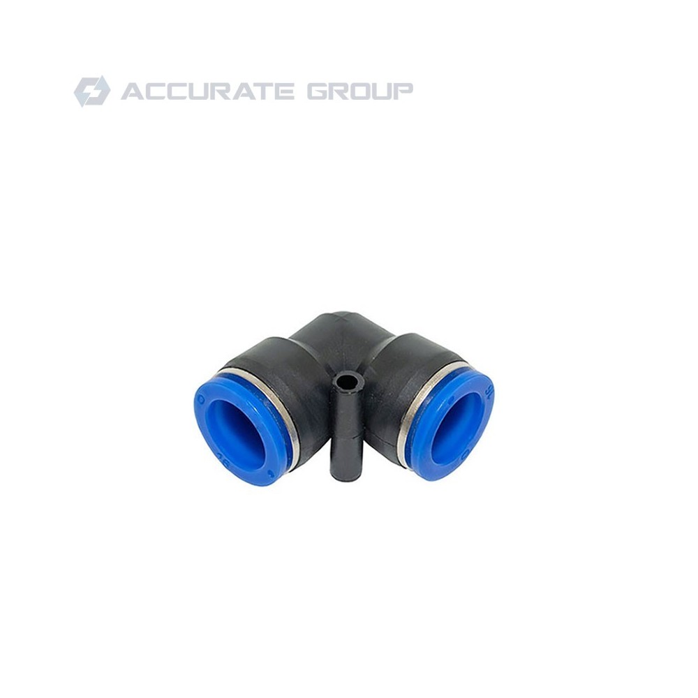 Złączka pneumatyczna wtykowa kątowa 8 mm - ZWK.08